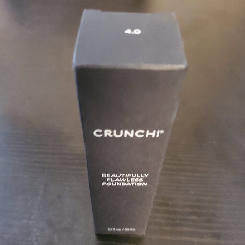 Brand New Crunchi Beautifully Flawless Foundation in 4.0